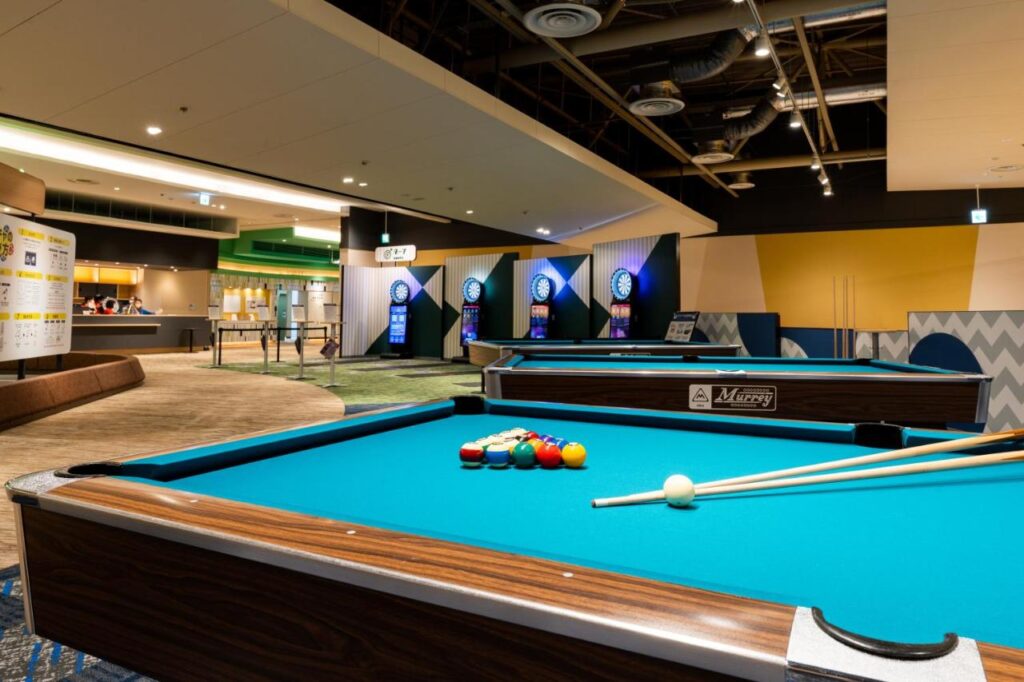 Suginoi Hotel Billiards Area