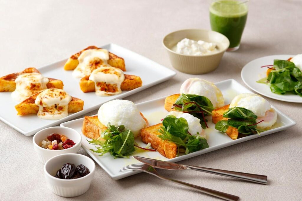 Suginoi Hotel Breakfast Spread