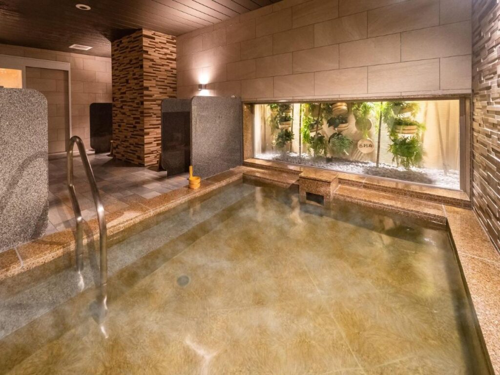 Superhotel Beppu Ekimae Onsen Bath