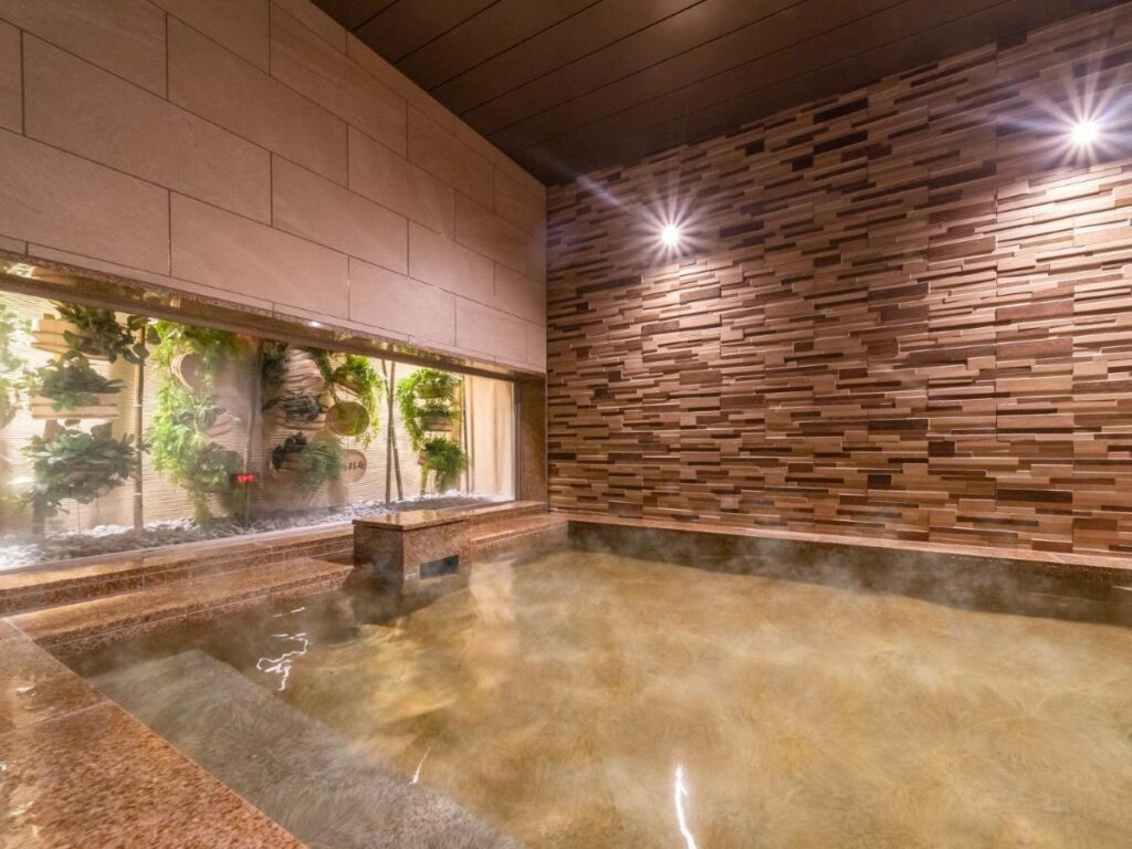 Superhotel Beppu Ekimae Onsen Bath