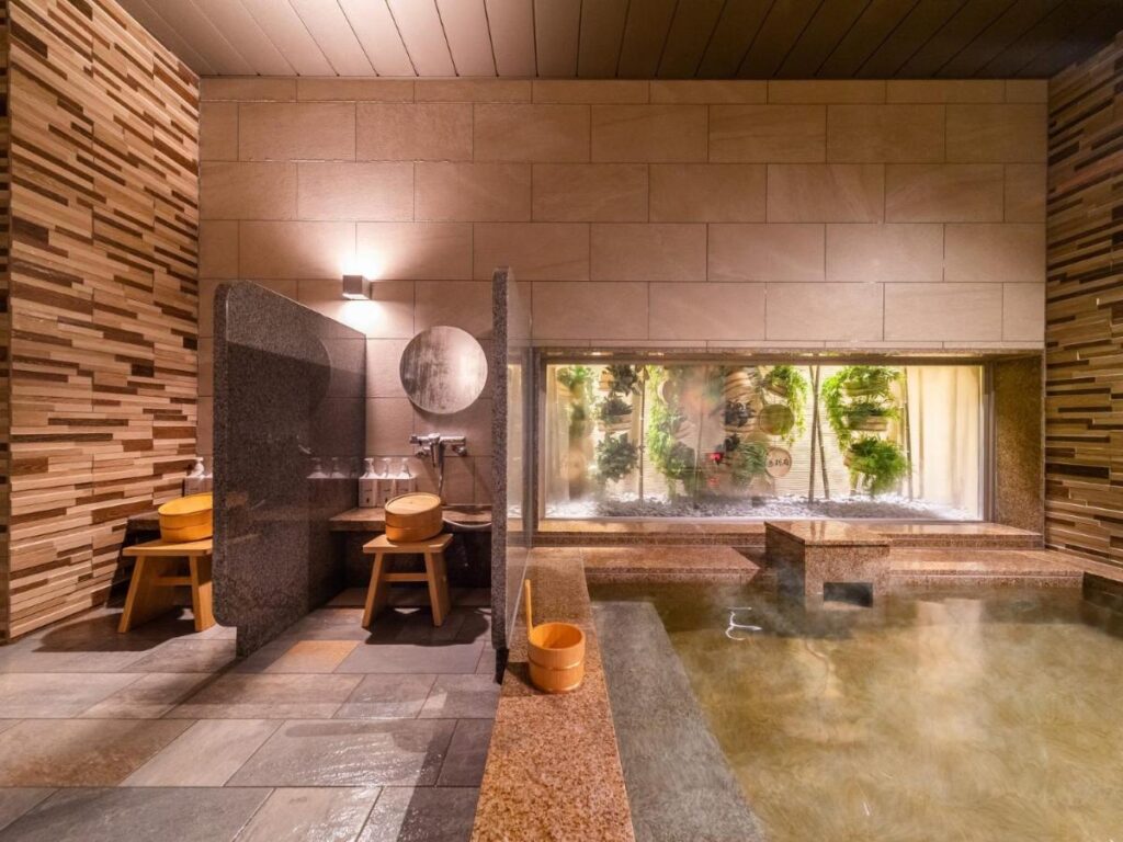 Superhotel Beppu Ekimae Onsen Bath