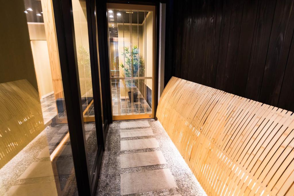 Suzuran Tengachaya Hallway Wooden Panel