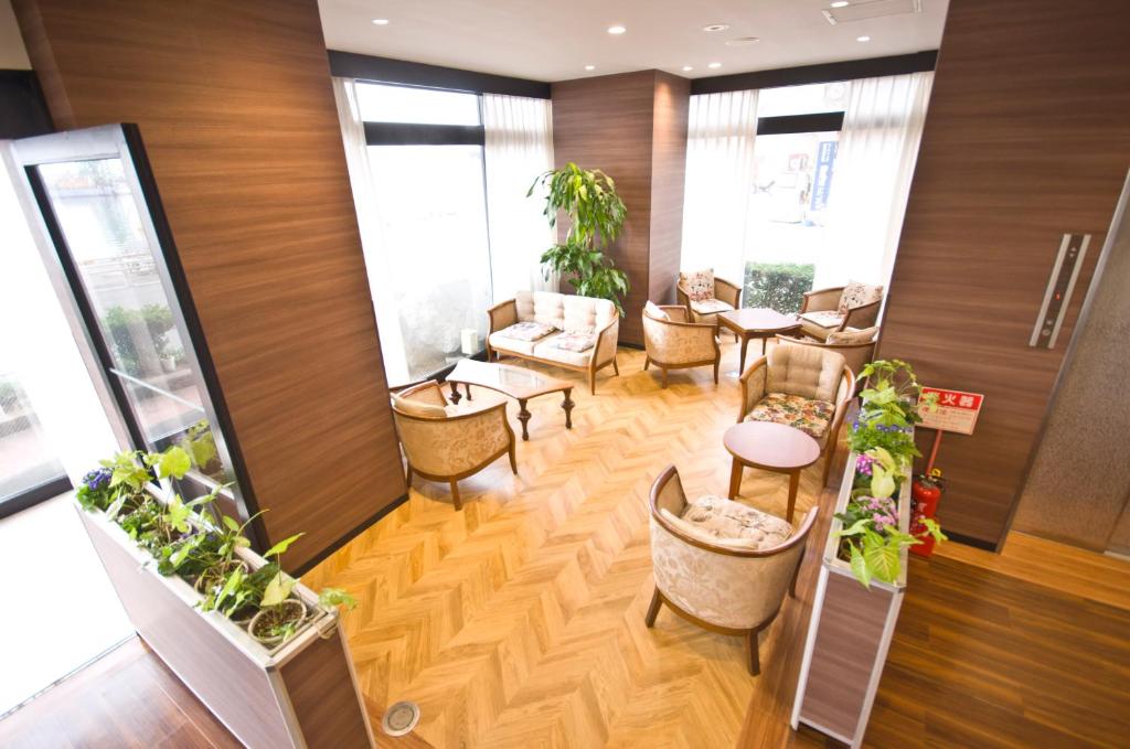 Tanegashima Araki Hotel Lobby Seating Area