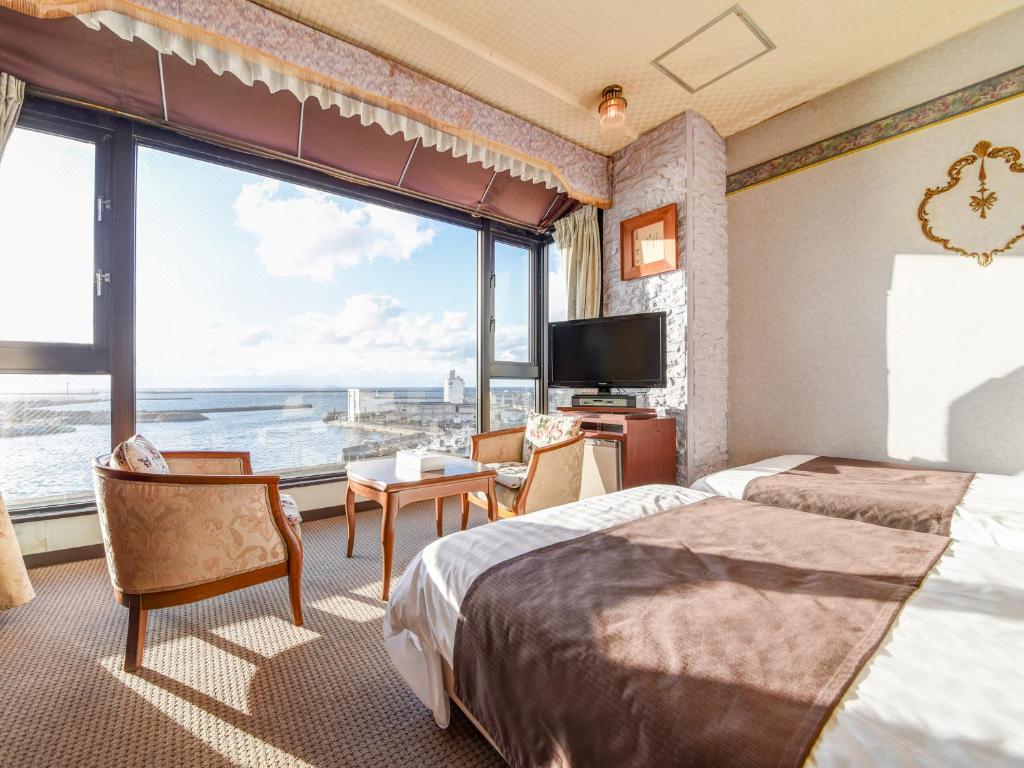 Tanegashima Araki Hotel Room Ocean View