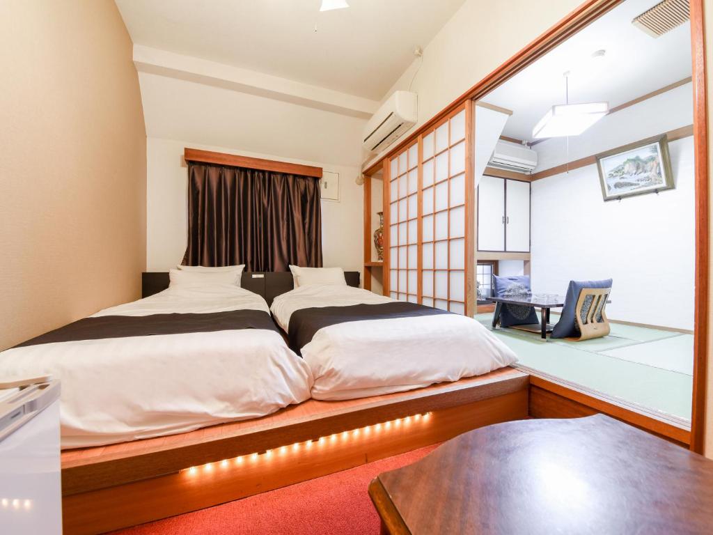 Tanegashima Araki Hotel Tatami Room Beds