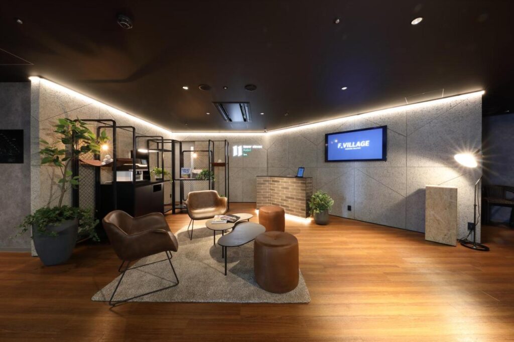 Tower Eleven Hotel Escon Field Hokkaido Modern Lounge
