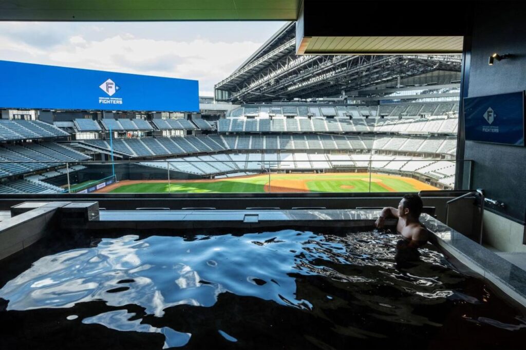 Tower Eleven Hotel Escon Field Hokkaido Onsen Stadium View