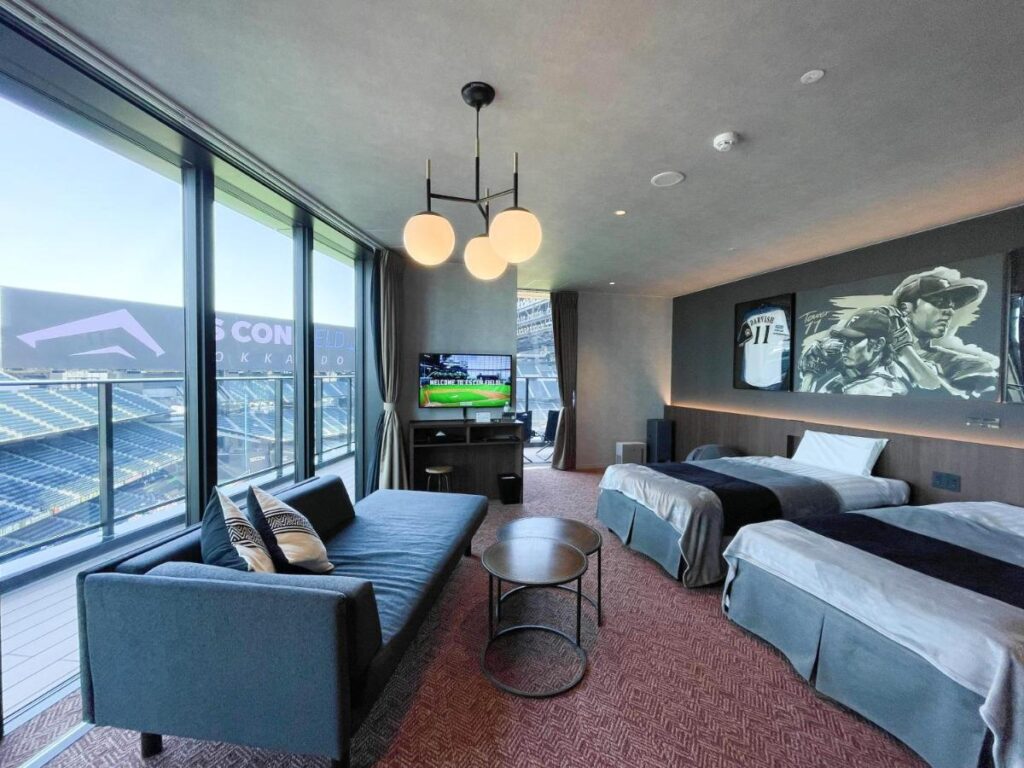 Tower Eleven Hotel Escon Field Hokkaido Room With Sofa And Twin Beds