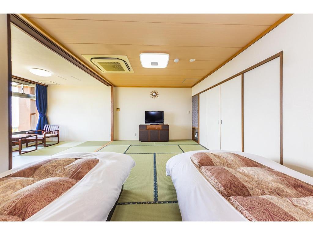 Umino Hotel Hajime Tatami Room Futons