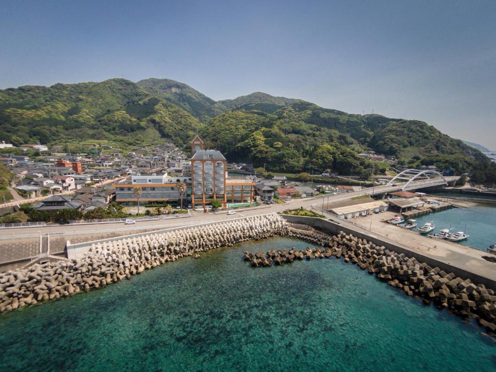 Amakusa Shimoda Jordin Mar Boyokaku Coastal View