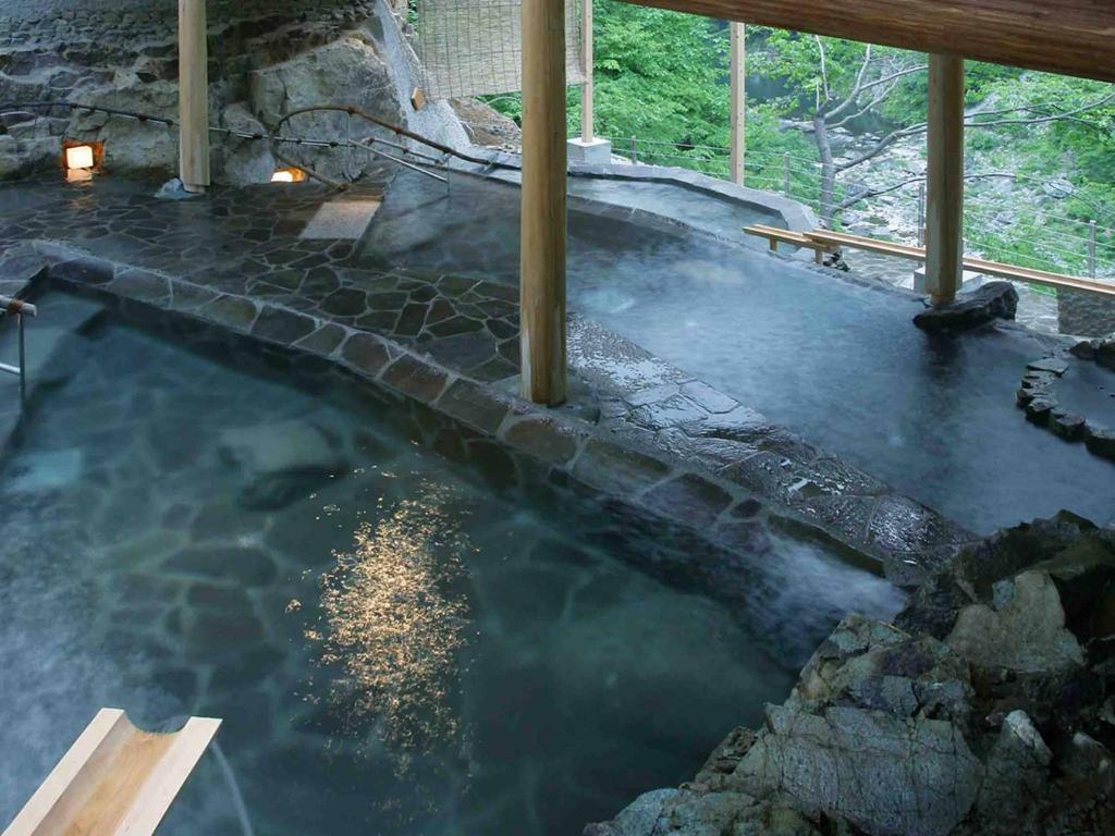 Ashinomaki Onsen Ookawaso Open Air Bath