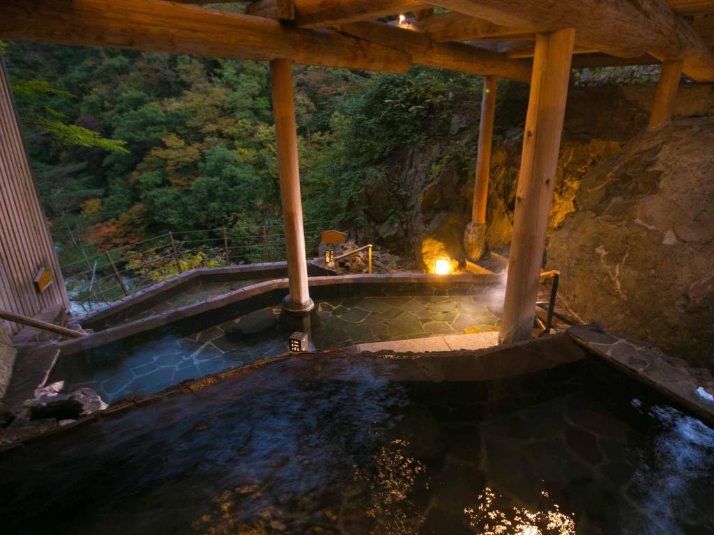 Ashinomaki Onsen Ookawaso Outdoor Onsen