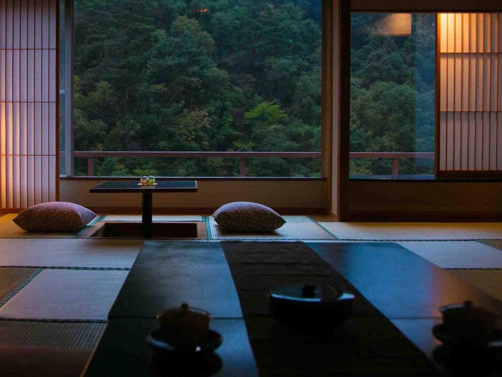 Ashinomaki Onsen Ookawaso Tatami Room View