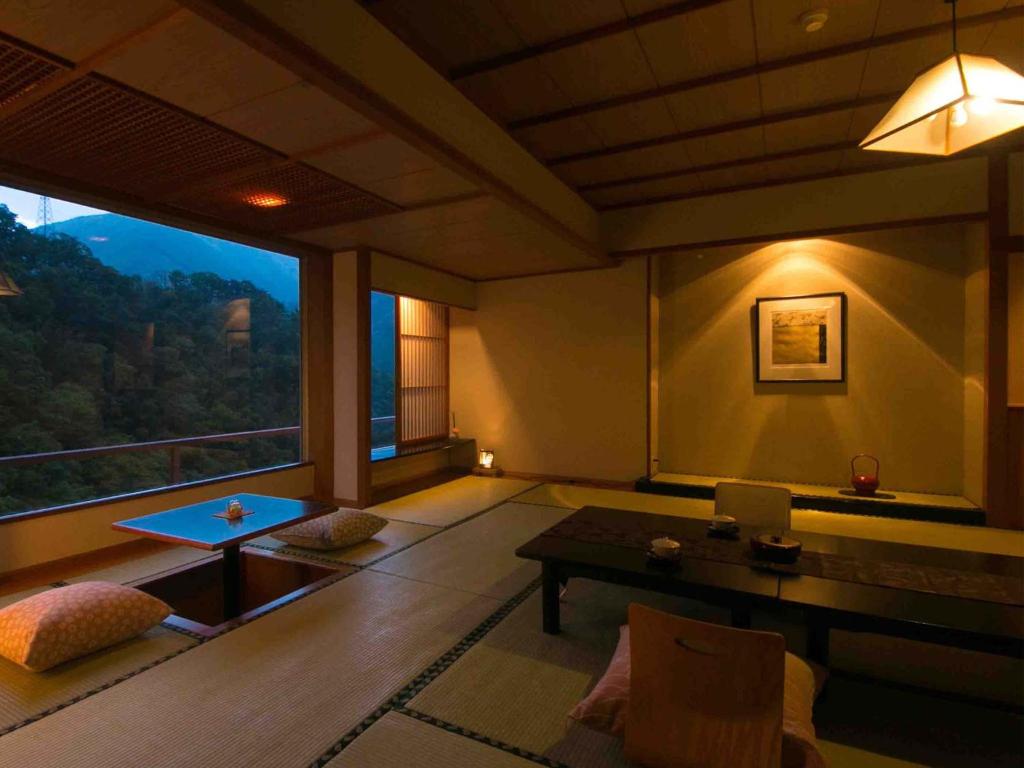 Ashinomaki Onsen Ookawaso Tatami Room View