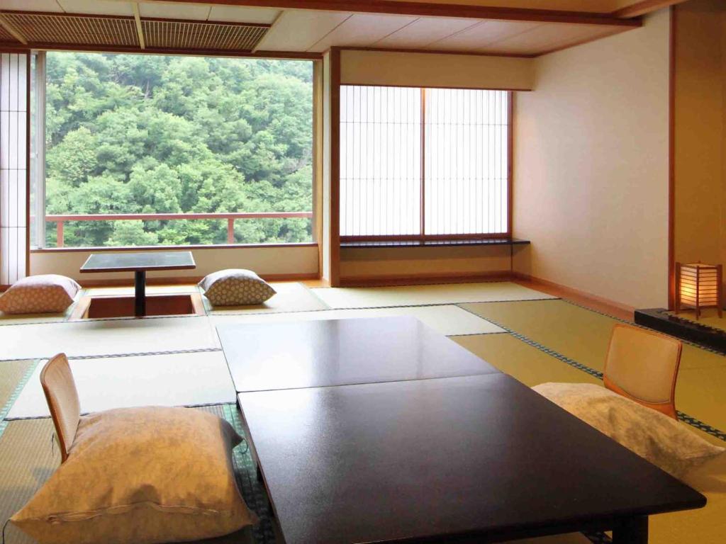 Ashinomaki Onsen Ookawaso Tatami Room View