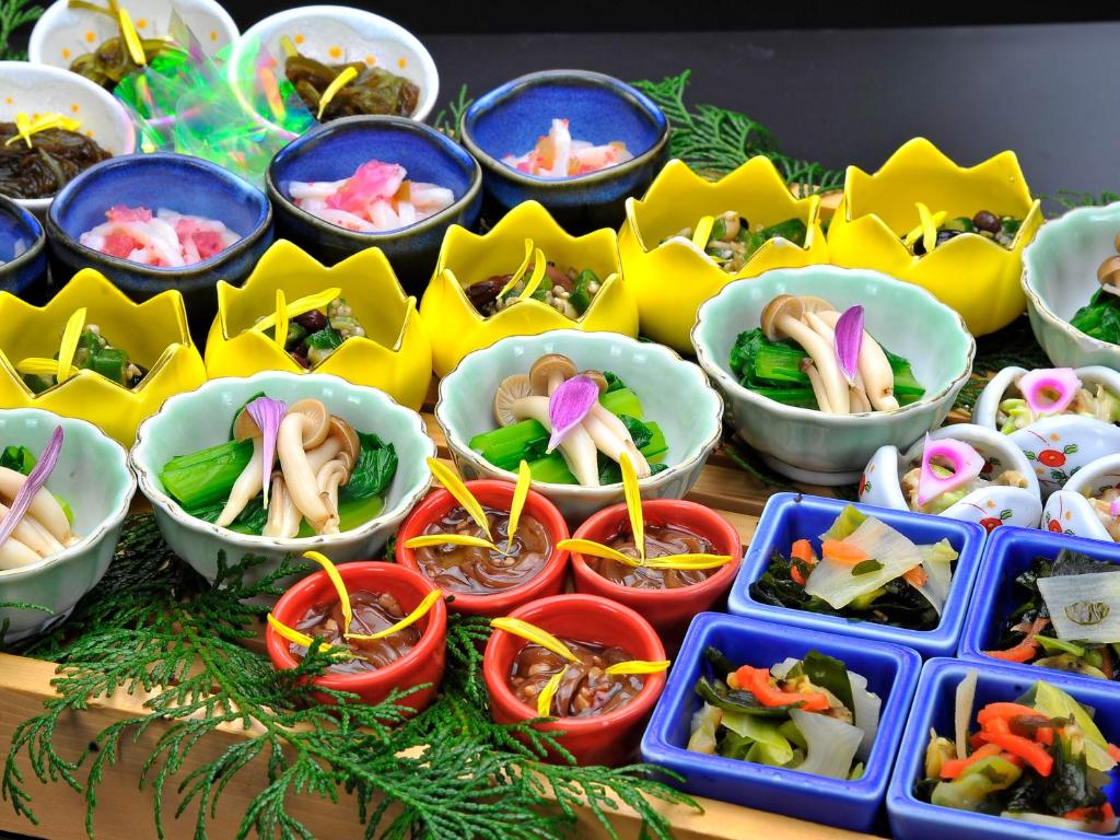 Gero Onsen Hotel Kusakabe Armeria Kaiseki Dishes