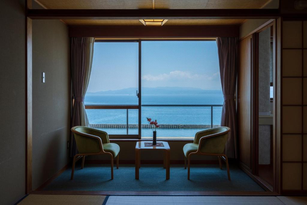 Ginsho Seating Area Sea View