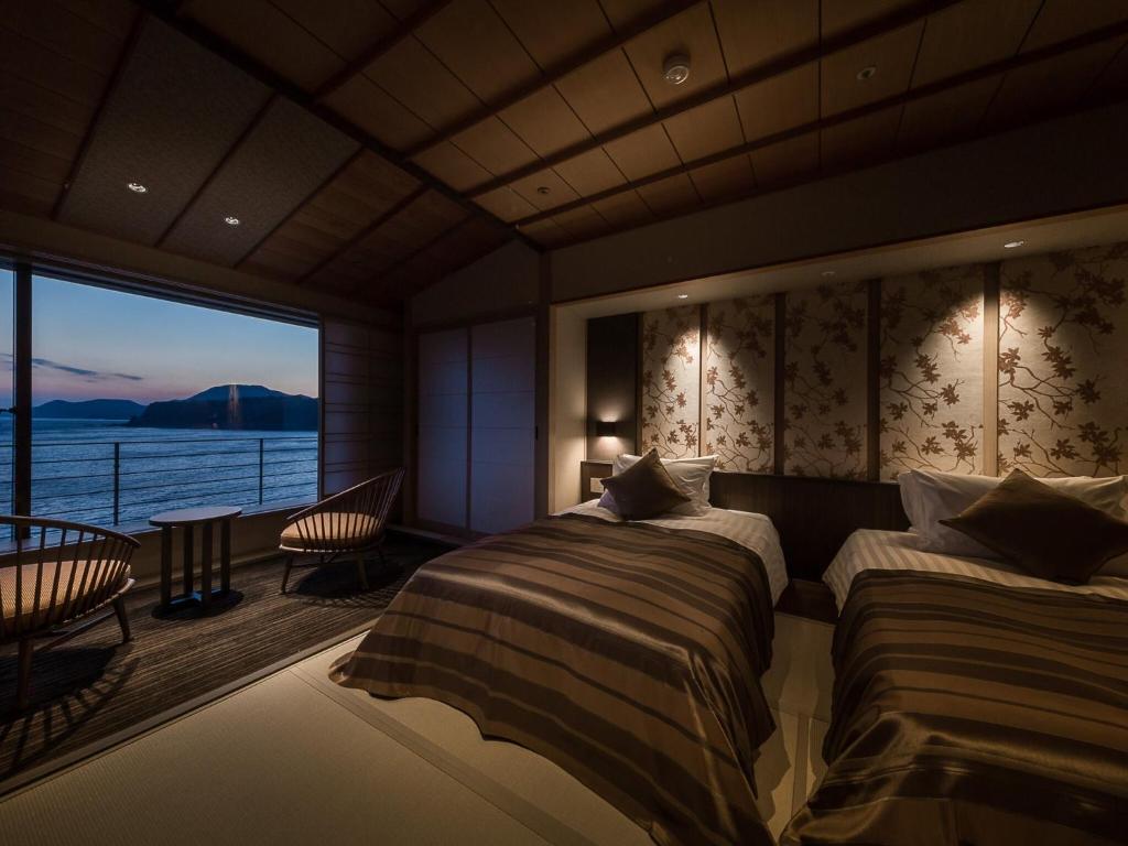 Ginsuiso Inn Inatori Room Ocean View
