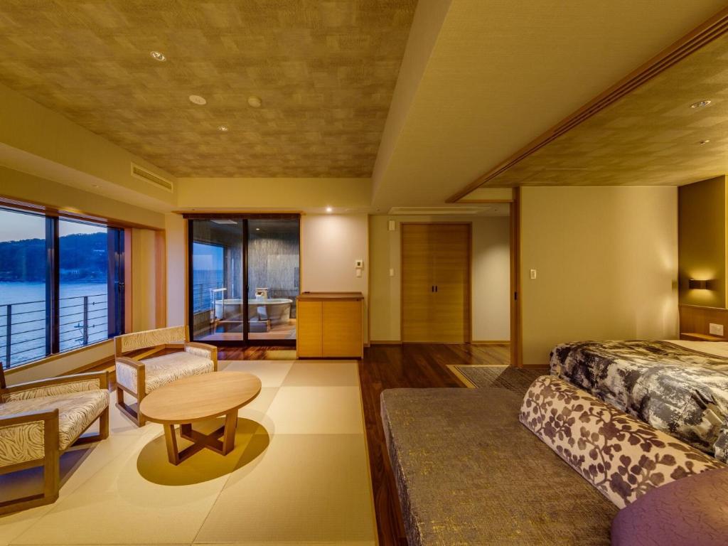 Ginsuiso Inn Inatori Room With View And Bath