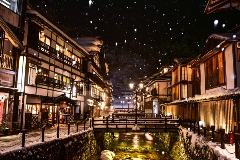 Ginzan Onsen Area
