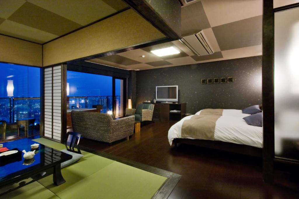 Hanajukai Modern Room Nightview