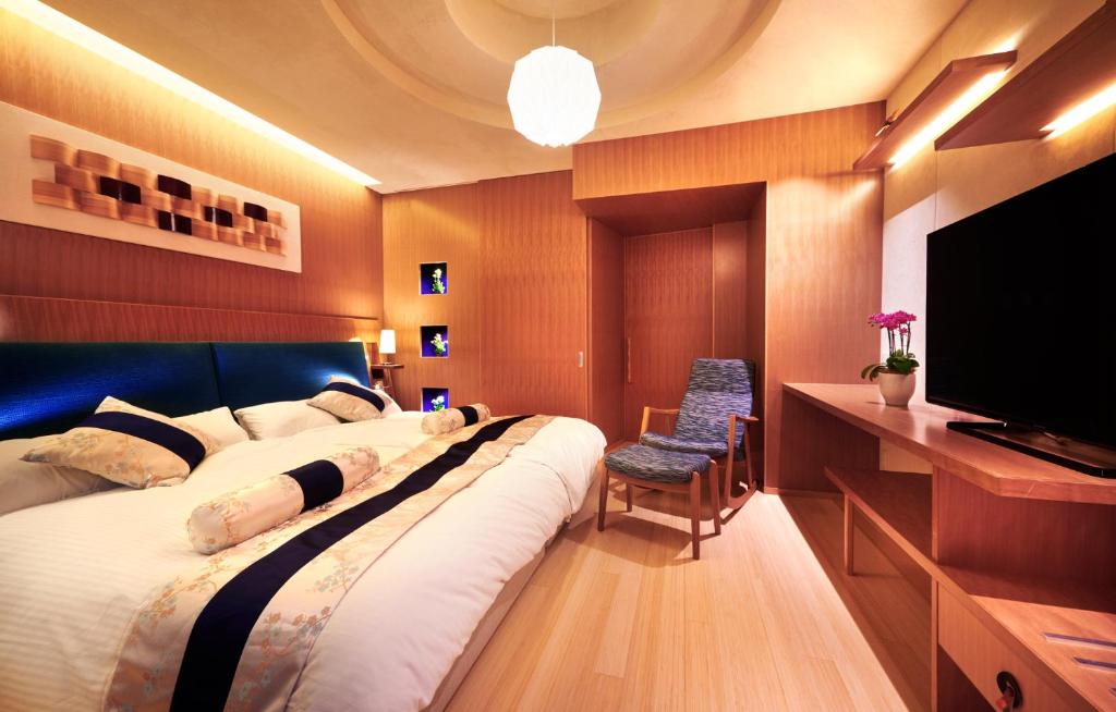 Honjin Hiranoya Kachoan Modern Bedroom