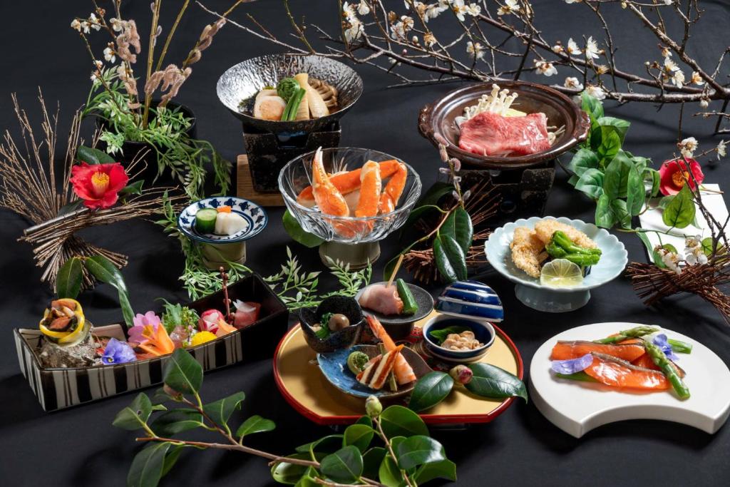 Hotel Azuma Kaiseki Dishes