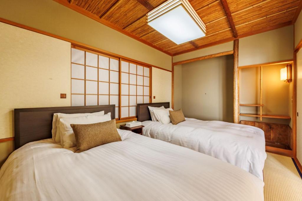 Hotel Azuma Tatami Room Beds