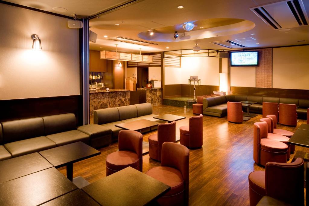 Hotel Futaba Modern Lounge Area