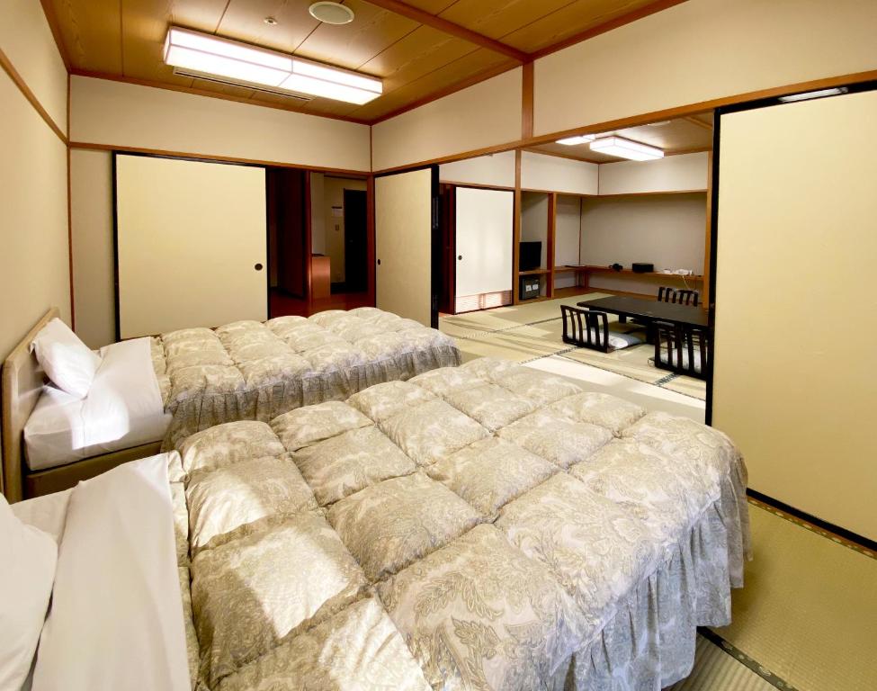 Hotel Gyokusen Tatami Room Beds