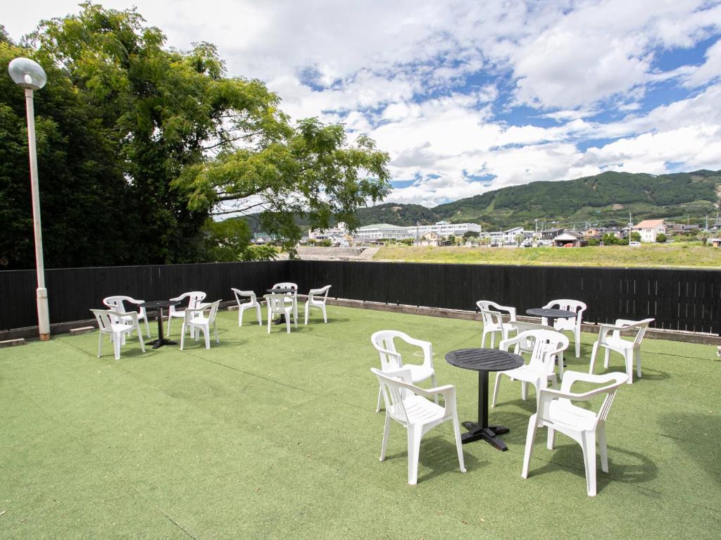 Hotel Hanagesiki Outdoor Seating