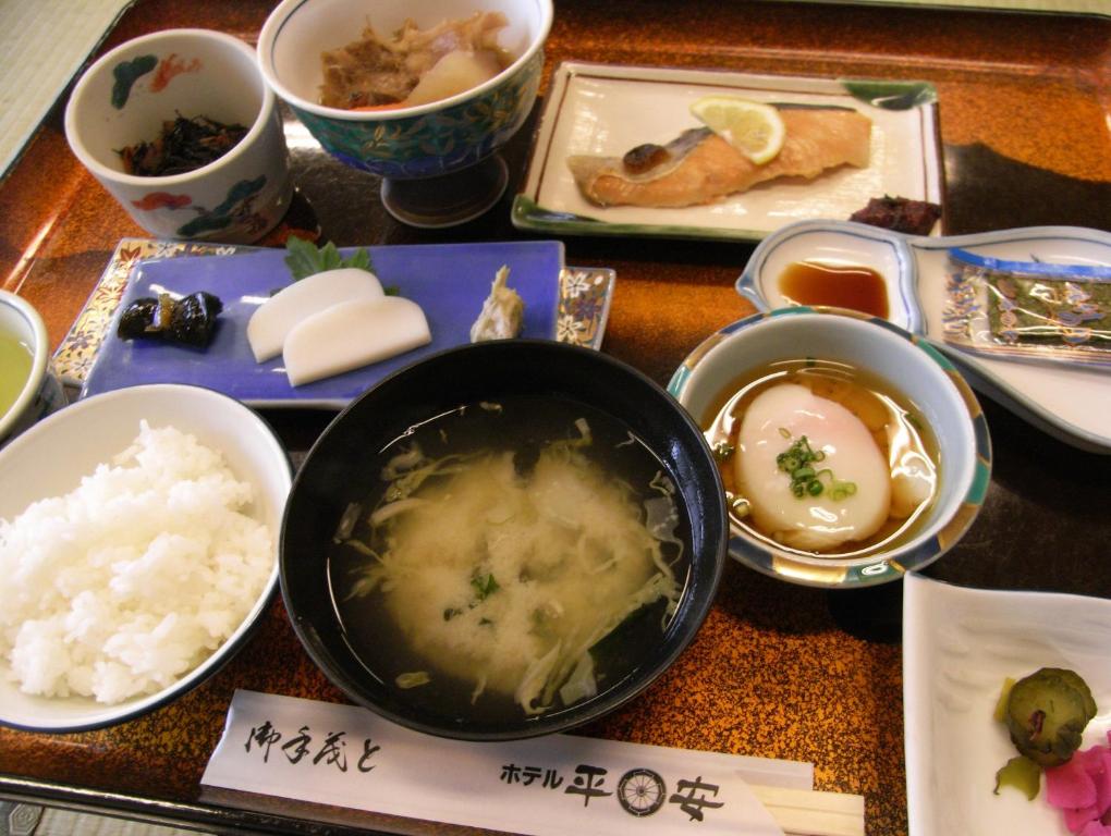 Hotel Heian Japanese Breakfast
