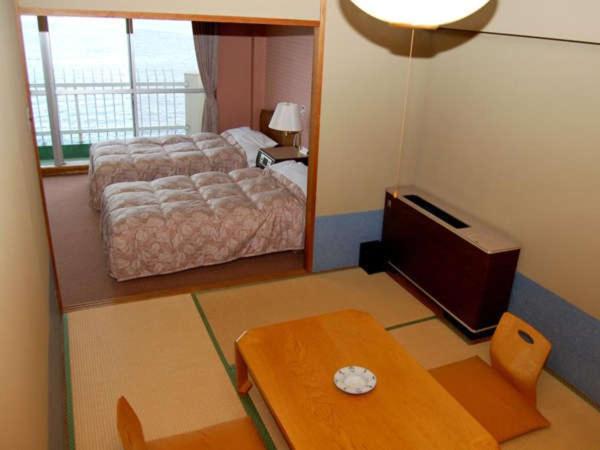 Hotel Itopowell Tatami Room Bed Area