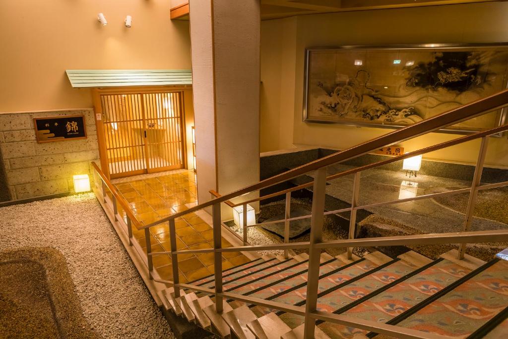 Hotel Kajikaso Staircase Entrance