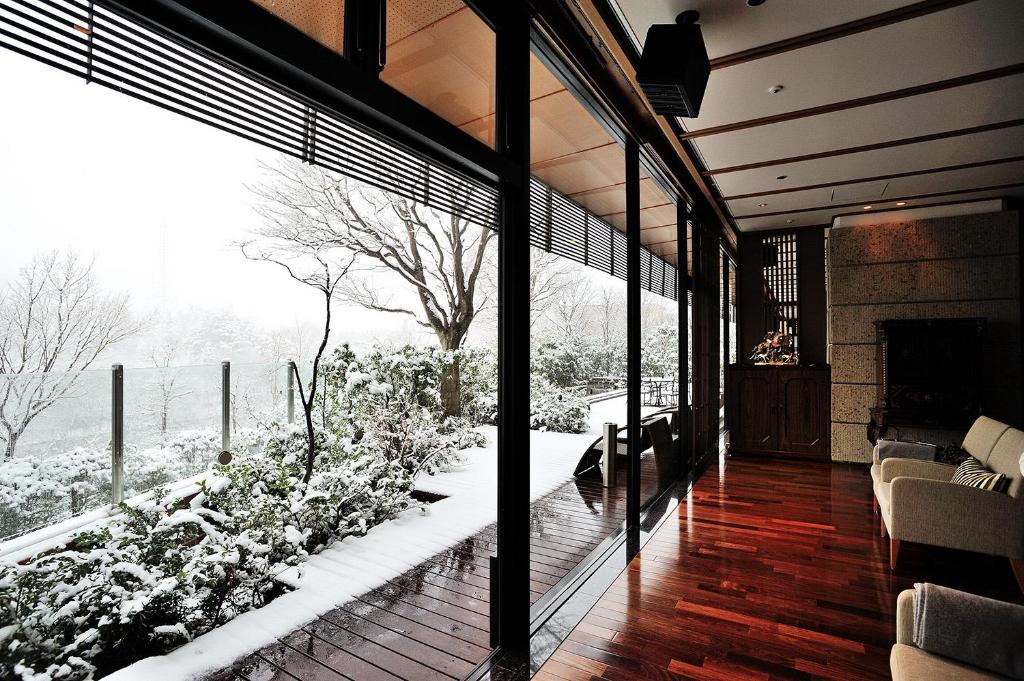 Hotel Kanaya Kinugawa Snowy Garden View