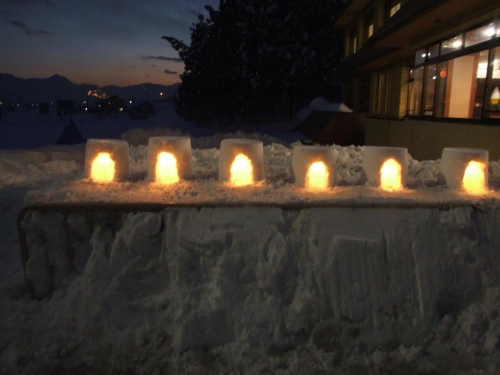 Hotel Kinomezaka Ice Lanterns