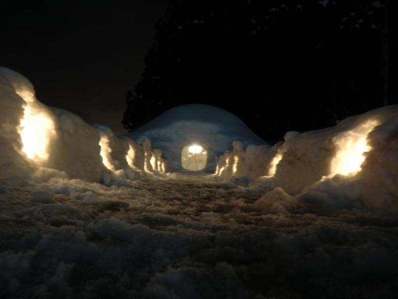 Hotel Kinomezaka Snow Tunnel