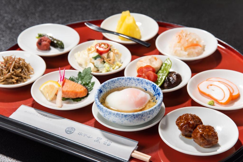 Hotel Kurobe Japanese Breakfast Set