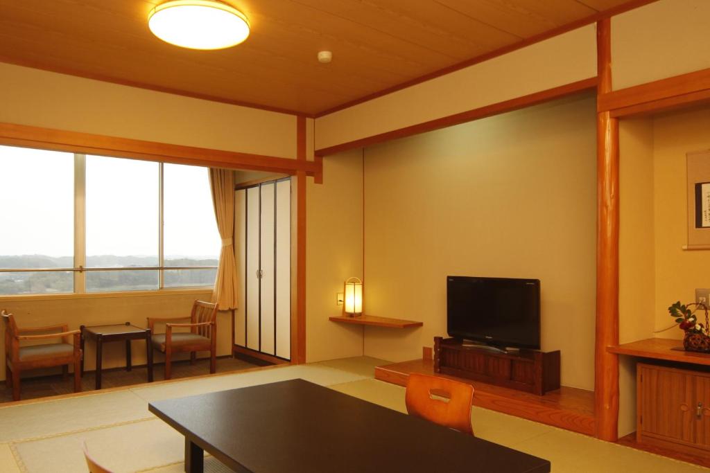 Hotel Michishio Tatami Room With Tv And Seating