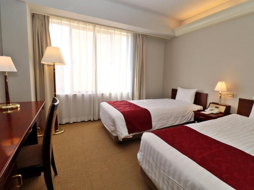 Hotel Monarque Tottori Twin Room