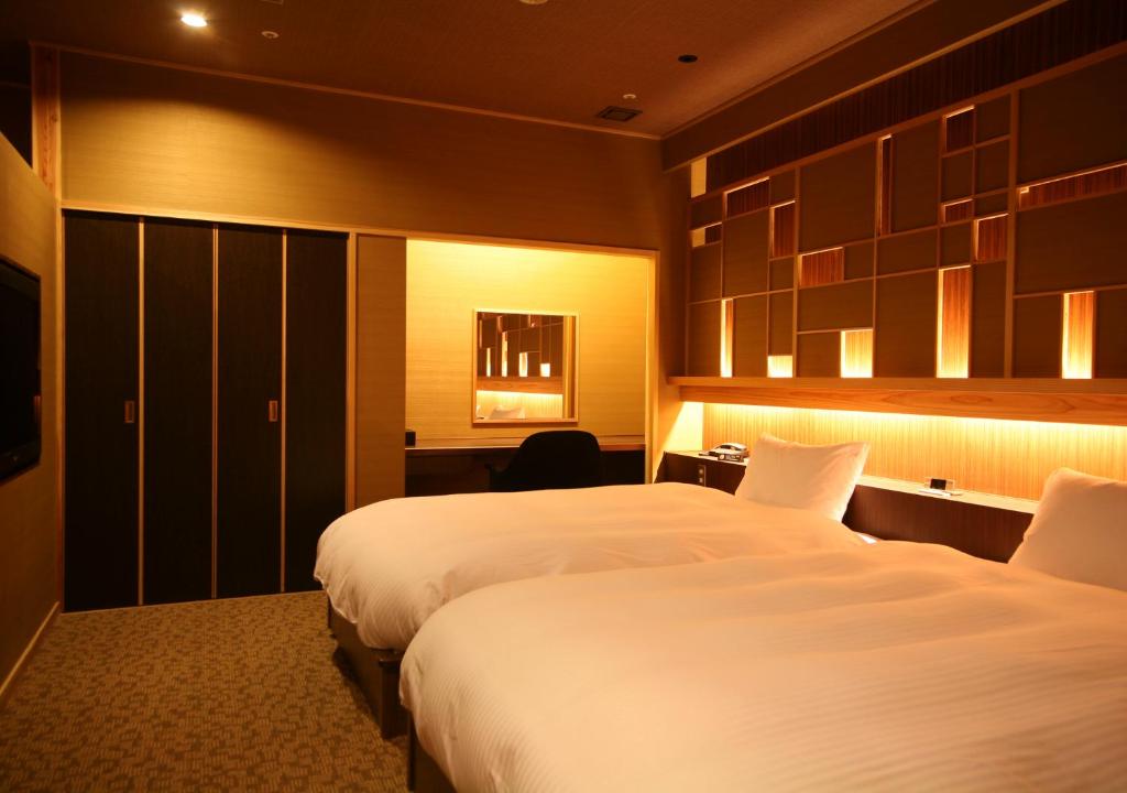 Hotel New Awaji Modern Bedroom