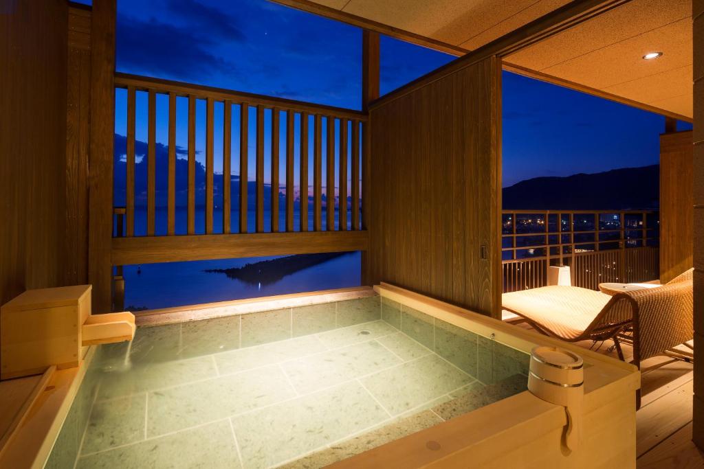 Hotel New Awaji Onsen Balcony View