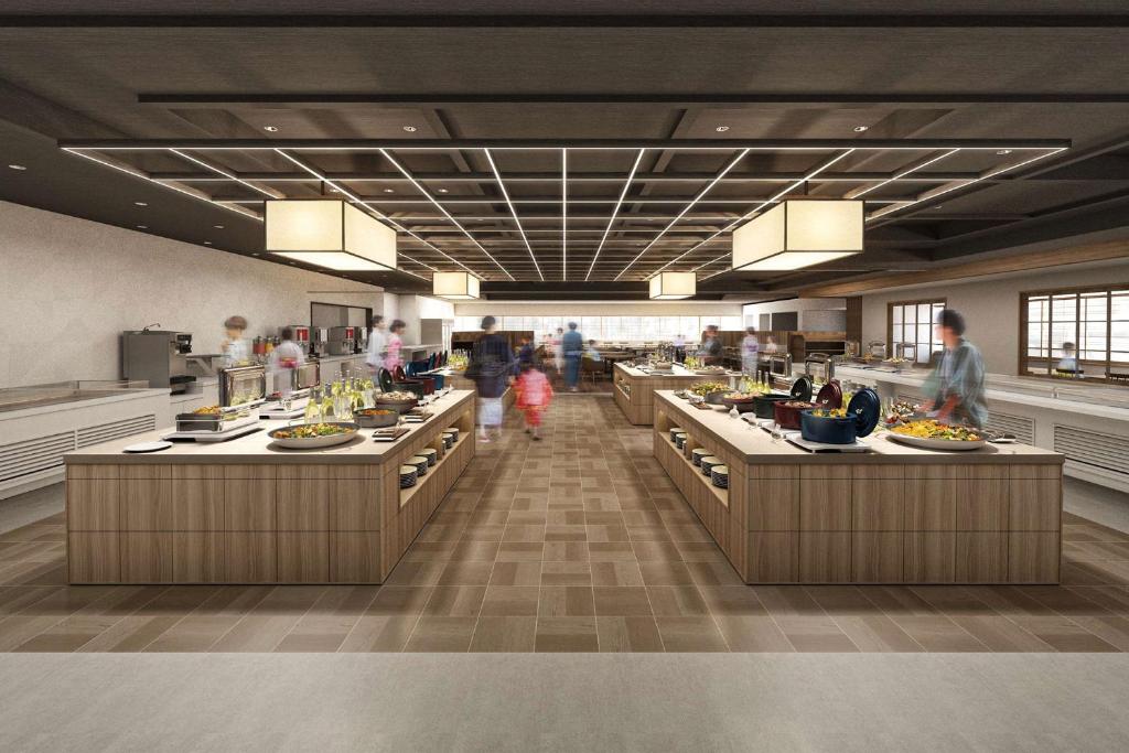 Hotel New Okabe Dining Area