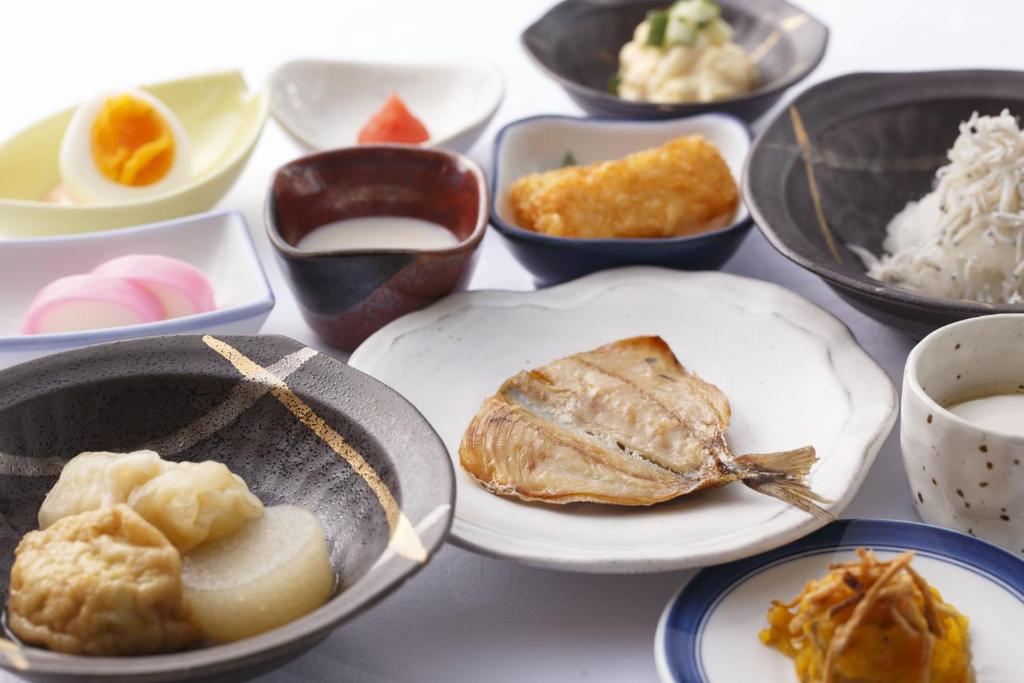 Hotel New Tsuruta Japanese Breakfast