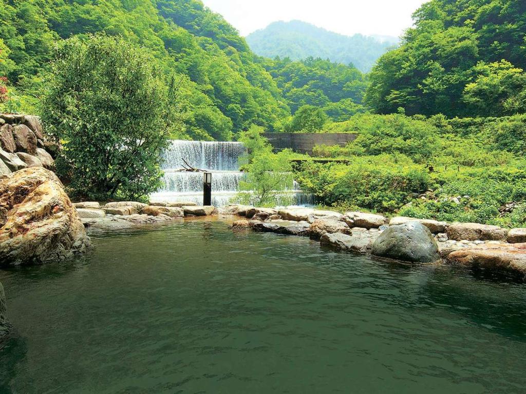 Hotel Ogawa Outdoor Onsen Waterfall