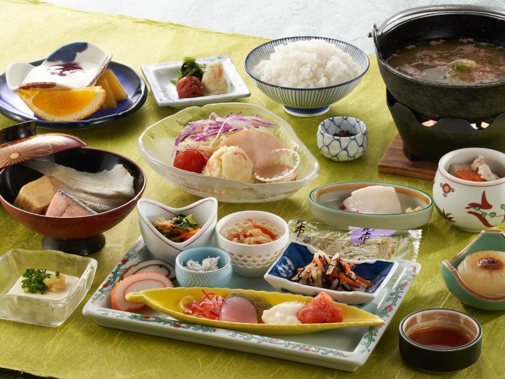 Hotel Ogawa Traditional Japanese Breakfast