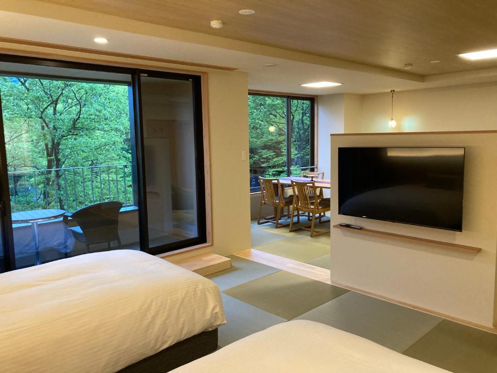 Hotel Park Tatami Room Balcony