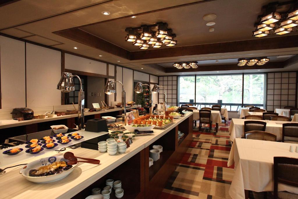 Hotel Shirakabaso Kamikochi Dining Room