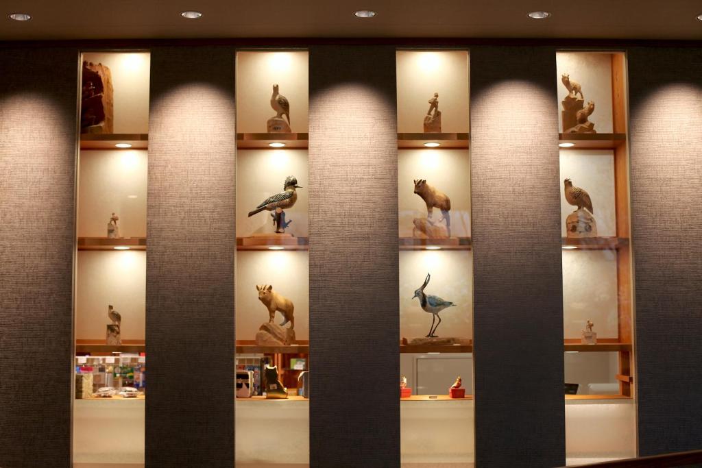 Hotel Shirakabaso Kamikochi Display Shelves