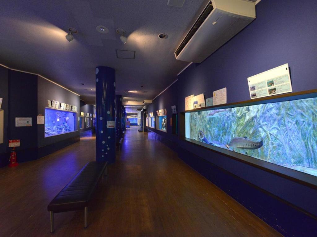 Hotel Takeshima Aquarium Hallway